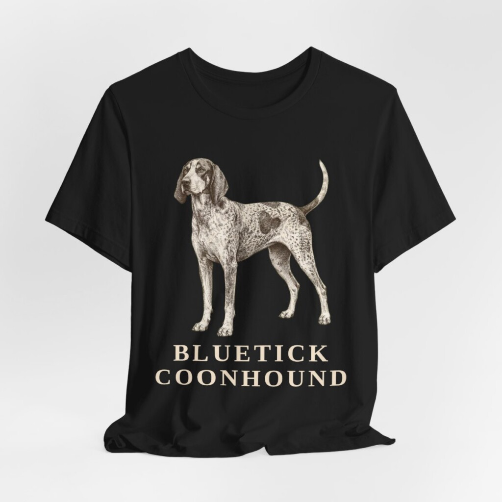 Bluetick Coonhound Lover Shirt, Vintage Dog Sketch Tee, Dog Lover Gift Bluetick Coonhound Lover Shirt, Vintage Dog Sketch Tee, Dog Lover Gift