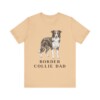 Border Collie Dad Shirt, Vintage Dog Sketch Tee, Dog Dad Gift Border Collie Dad Shirt, Vintage Dog Sketch Tee, Dog Dad Gift