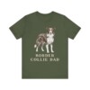 Border Collie Dad Shirt, Vintage Dog Sketch Tee, Dog Dad Gift Border Collie Dad Shirt, Vintage Dog Sketch Tee, Dog Dad Gift