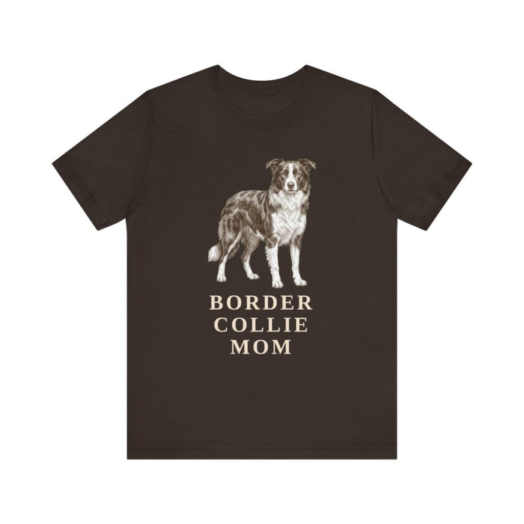 Border Collie Mom Shirt, Vintage Dog Sketch Tee, Dog Mom Gift Border Collie Mom Shirt, Vintage Dog Sketch Tee, Dog Mom Gift
