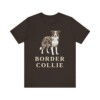 Border Collie Lover Shirt, Vintage Dog Sketch Tee, Dog Lover Gift Border Collie Lover Shirt, Vintage Dog Sketch Tee, Dog Lover Gift