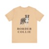Border Collie Lover Shirt, Vintage Dog Sketch Tee, Dog Lover Gift Border Collie Lover Shirt, Vintage Dog Sketch Tee, Dog Lover Gift