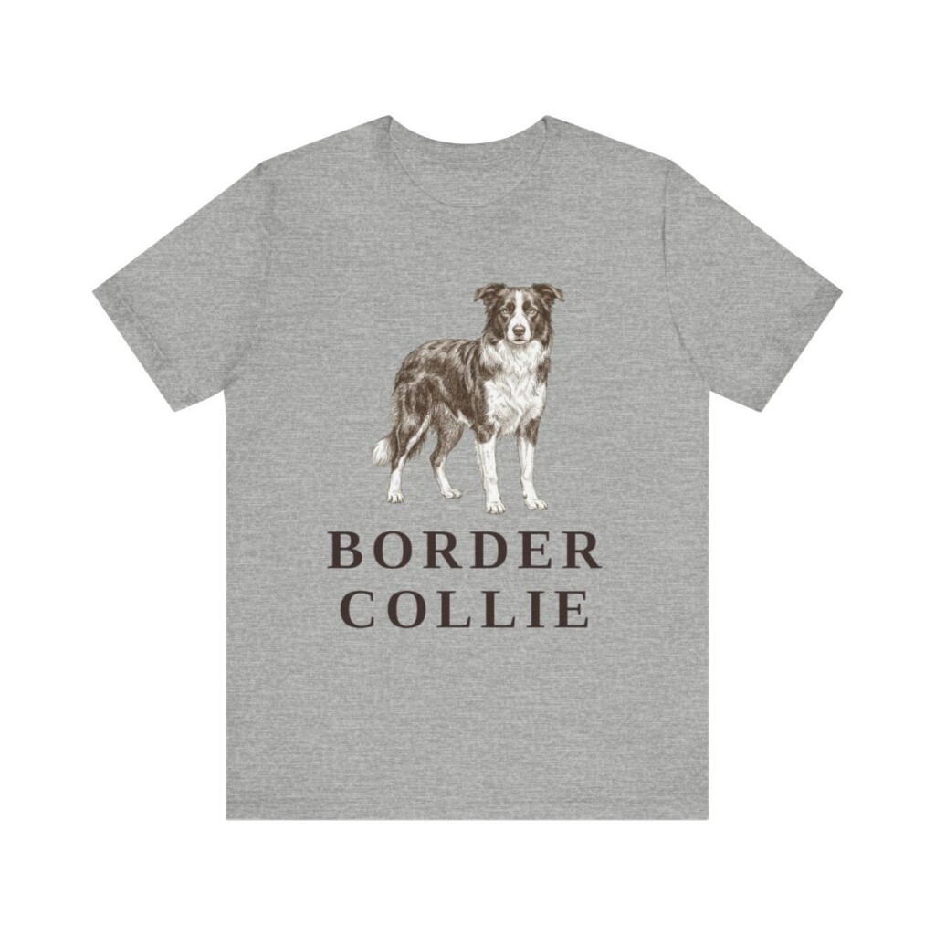 Border Collie Lover Shirt, Vintage Dog Sketch Tee, Dog Lover Gift Border Collie Lover Shirt, Vintage Dog Sketch Tee, Dog Lover Gift