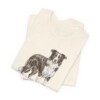 Border Collie Lover Shirt, Vintage Dog Sketch Tee, Dog Lover Gift Border Collie Lover Shirt, Vintage Dog Sketch Tee, Dog Lover Gift