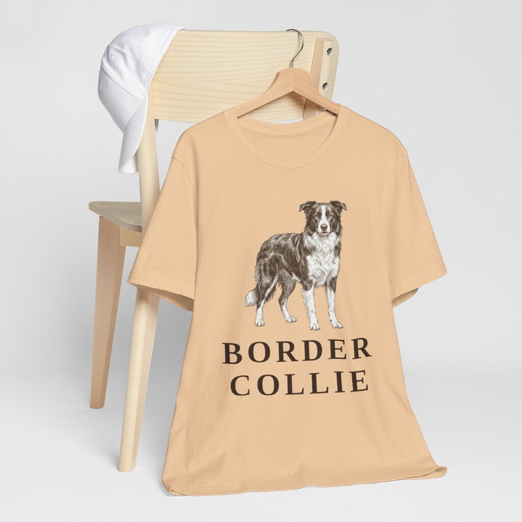 Border Collie Lover Shirt, Vintage Dog Sketch Tee, Dog Lover Gift Border Collie Lover Shirt, Vintage Dog Sketch Tee, Dog Lover Gift