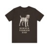 Border Terrier Dad Shirt, Vintage Dog Sketch Tee, Dog Dad Gift