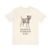 Border Terrier Dad Shirt, Vintage Dog Sketch Tee, Dog Dad Gift