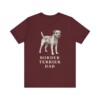 Border Terrier Dad Shirt, Vintage Dog Sketch Tee, Dog Dad Gift
