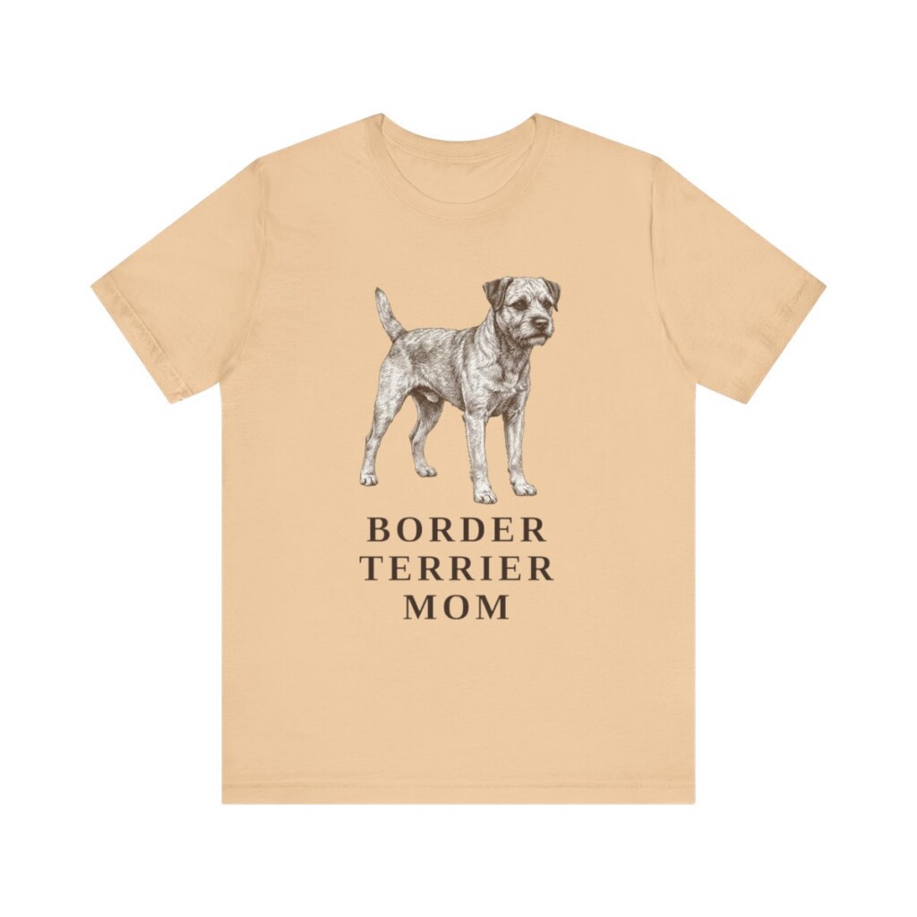 Border Terrier Mom Shirt, Vintage Dog Sketch Tee, Dog Mom Gift Border Terrier Mom Shirt, Vintage Dog Sketch Tee, Dog Mom Gift