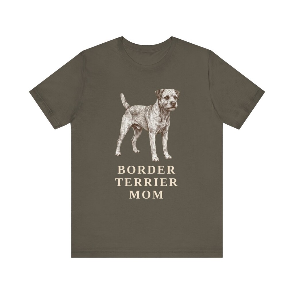 Border Terrier Mom Shirt, Vintage Dog Sketch Tee, Dog Mom Gift Border Terrier Mom Shirt, Vintage Dog Sketch Tee, Dog Mom Gift