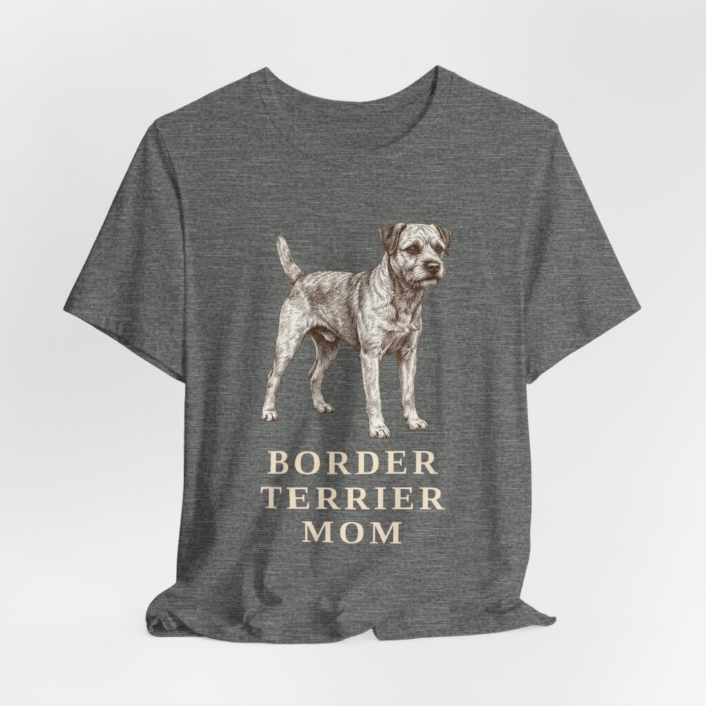 Border Terrier Mom Shirt, Vintage Dog Sketch Tee, Dog Mom Gift Border Terrier Mom Shirt, Vintage Dog Sketch Tee, Dog Mom Gift
