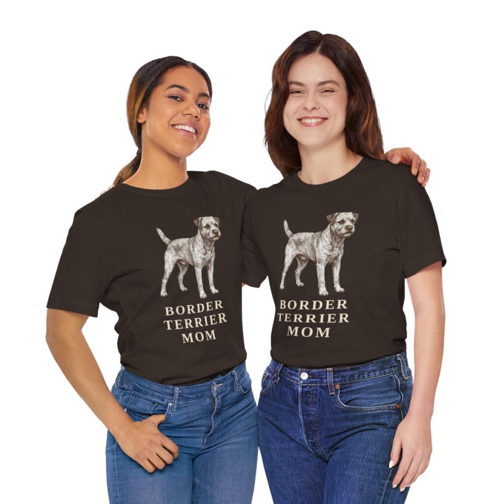 Border Terrier Mom Shirt, Vintage Dog Sketch Tee, Dog Mom Gift Border Terrier Mom Shirt, Vintage Dog Sketch Tee, Dog Mom Gift