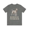 Border Terrier Lover Shirt, Vintage Dog Sketch Tee, Dog Lover Gift