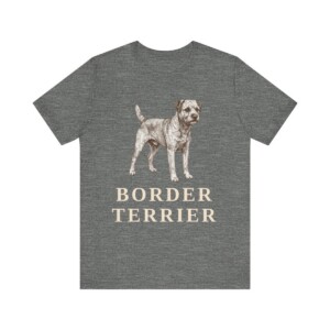 Border Terrier Lover Shirt, Vintage Dog Sketch Tee, Dog Lover Gift Border Terrier Lover Shirt, Vintage Dog Sketch Tee, Dog Lover Gift
