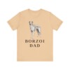 Borzoi Dad Shirt, Vintage Dog Sketch Tee, Dog Dad Gift Borzoi Dad Shirt, Vintage Dog Sketch Tee, Dog Dad Gift