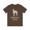 Borzoi Dad Shirt, Vintage Dog Sketch Tee, Dog Dad Gift Borzoi Dad Shirt, Vintage Dog Sketch Tee, Dog Dad Gift