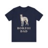 Borzoi Dad Shirt, Vintage Dog Sketch Tee, Dog Dad Gift Borzoi Dad Shirt, Vintage Dog Sketch Tee, Dog Dad Gift