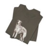 Borzoi Dad Shirt, Vintage Dog Sketch Tee, Dog Dad Gift Borzoi Dad Shirt, Vintage Dog Sketch Tee, Dog Dad Gift