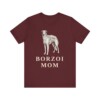 Borzoi Mom Shirt, Vintage Dog Sketch Tee, Dog Mom Gift