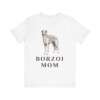 Borzoi Mom Shirt, Vintage Dog Sketch Tee, Dog Mom Gift