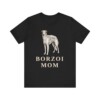 Borzoi Mom Shirt, Vintage Dog Sketch Tee, Dog Mom Gift
