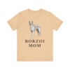 Borzoi Mom Shirt, Vintage Dog Sketch Tee, Dog Mom Gift