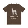 Borzoi Mom Shirt, Vintage Dog Sketch Tee, Dog Mom Gift