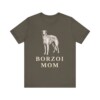 Borzoi Mom Shirt, Vintage Dog Sketch Tee, Dog Mom Gift