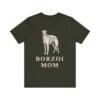 Borzoi Mom Shirt, Vintage Dog Sketch Tee, Dog Mom Gift