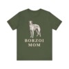 Borzoi Mom Shirt, Vintage Dog Sketch Tee, Dog Mom Gift