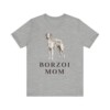 Borzoi Mom Shirt, Vintage Dog Sketch Tee, Dog Mom Gift