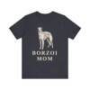 Borzoi Mom Shirt, Vintage Dog Sketch Tee, Dog Mom Gift
