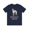 Borzoi Mom Shirt, Vintage Dog Sketch Tee, Dog Mom Gift