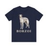 Borzoi Lover Shirt, Vintage Dog Sketch Tee, Dog Lover Gift