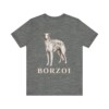 Borzoi Lover Shirt, Vintage Dog Sketch Tee, Dog Lover Gift