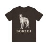 Borzoi Lover Shirt, Vintage Dog Sketch Tee, Dog Lover Gift