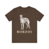 Borzoi Lover Shirt, Vintage Dog Sketch Tee, Dog Lover Gift
