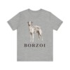 Borzoi Lover Shirt, Vintage Dog Sketch Tee, Dog Lover Gift