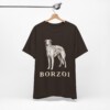 Borzoi Lover Shirt, Vintage Dog Sketch Tee, Dog Lover Gift