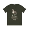 Boston Terrier Dad Shirt, Vintage Dog Sketch Tee, Dog Dad Gift Boston Terrier Dad Shirt, Vintage Dog Sketch Tee, Dog Dad Gift