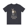 Boston Terrier Mom Shirt, Vintage Dog Sketch Tee, Dog Mom Gift