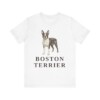 Boston Terrier Lover Shirt, Vintage Dog Sketch Tee, Dog Lover Gift Boston Terrier Lover Shirt, Vintage Dog Sketch Tee, Dog Lover Gift