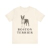Boston Terrier Lover Shirt, Vintage Dog Sketch Tee, Dog Lover Gift Boston Terrier Lover Shirt, Vintage Dog Sketch Tee, Dog Lover Gift