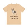 Boston Terrier Lover Shirt, Vintage Dog Sketch Tee, Dog Lover Gift Boston Terrier Lover Shirt, Vintage Dog Sketch Tee, Dog Lover Gift