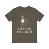 Boston Terrier Lover Shirt, Vintage Dog Sketch Tee, Dog Lover Gift Boston Terrier Lover Shirt, Vintage Dog Sketch Tee, Dog Lover Gift