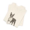 Boston Terrier Lover Shirt, Vintage Dog Sketch Tee, Dog Lover Gift Boston Terrier Lover Shirt, Vintage Dog Sketch Tee, Dog Lover Gift
