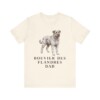 Bouvier des Flandres Dad Shirt, Vintage Dog Sketch Tee, Dog Dad Gift