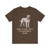 Bouvier des Flandres Dad Shirt, Vintage Dog Sketch Tee, Dog Dad Gift