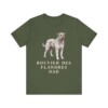 Bouvier des Flandres Dad Shirt, Vintage Dog Sketch Tee, Dog Dad Gift