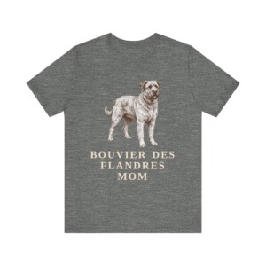Bouvier des Flandres Mom Shirt, Vintage Dog Sketch Tee, Dog Mom Gift